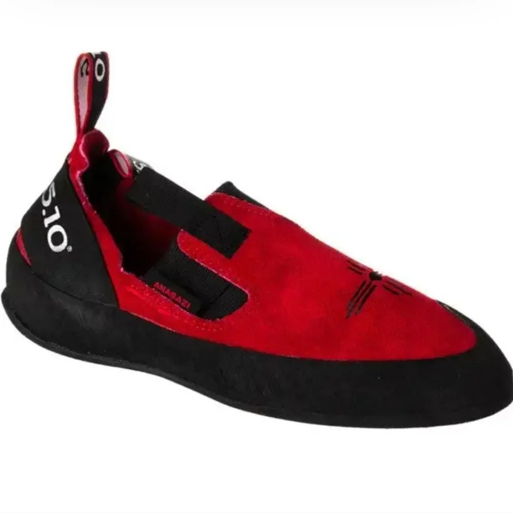 BRAND NEW FIVE TEN NIAD MOCCASYM CLIMBING SHOES POWER RED G1